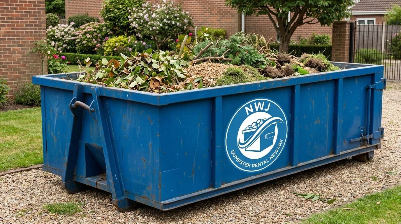 Yard Waste Dumpster Rental Newark NJ-img